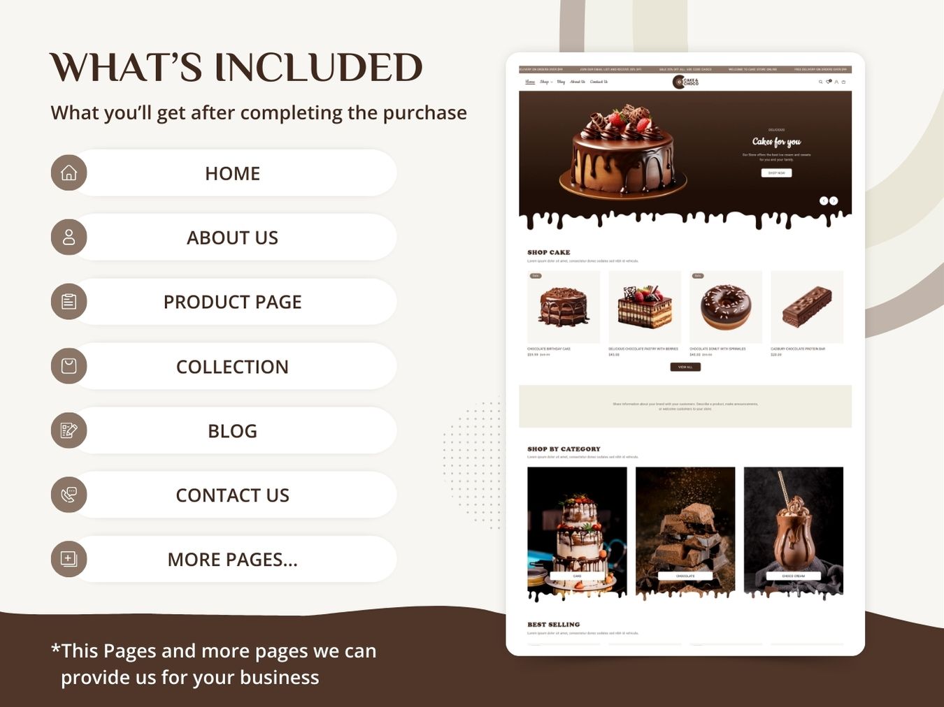 Best Shopify Cake and Choco theme for Fashion Stores | Shopify 2.0 Theme