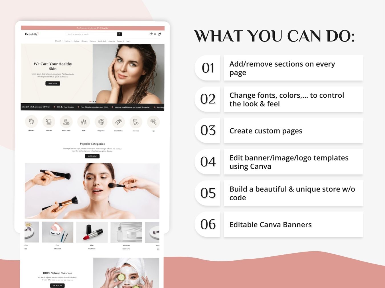 Beautifly Beauty Care - Beauty and Cosmetics Theme | Shopify 2.0 Theme