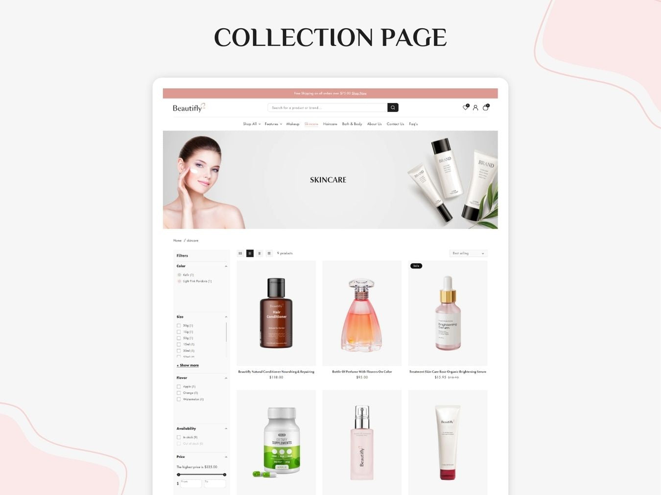 Beautifly Beauty Care - Beauty and Cosmetics Theme | Shopify 2.0 Theme