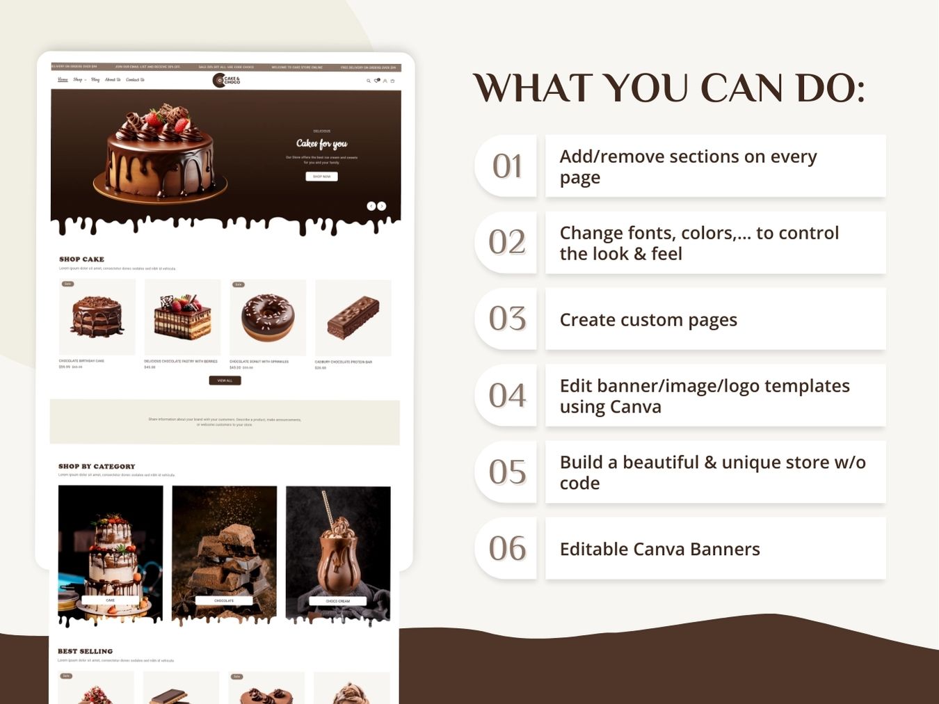 Best Shopify Cake and Choco theme for Fashion Stores | Shopify 2.0 Theme