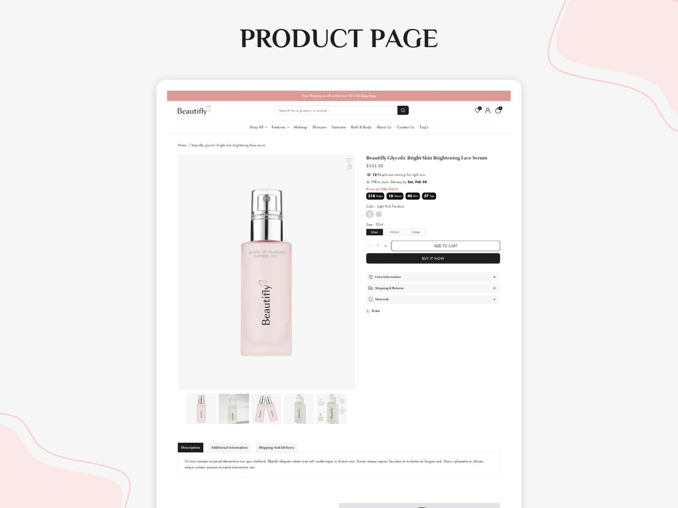Beautifly Beauty Care - Beauty and Cosmetics Theme | Shopify 2.0 Theme