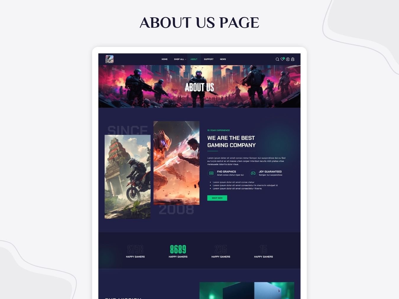 PMG - Gaming Gears Shopify 2.0 Theme
