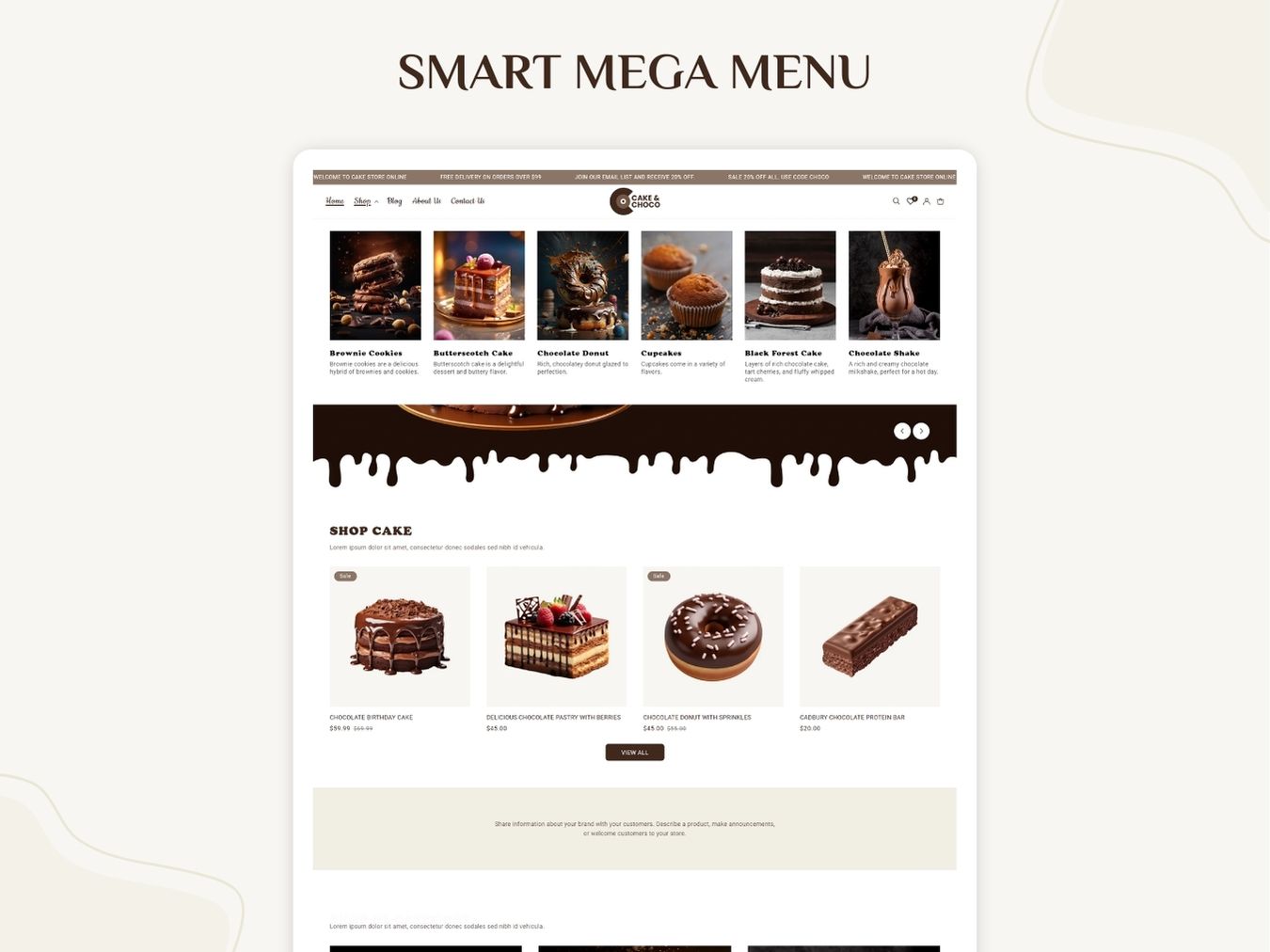 Best Shopify Cake and Choco theme for Fashion Stores | Shopify 2.0 Theme