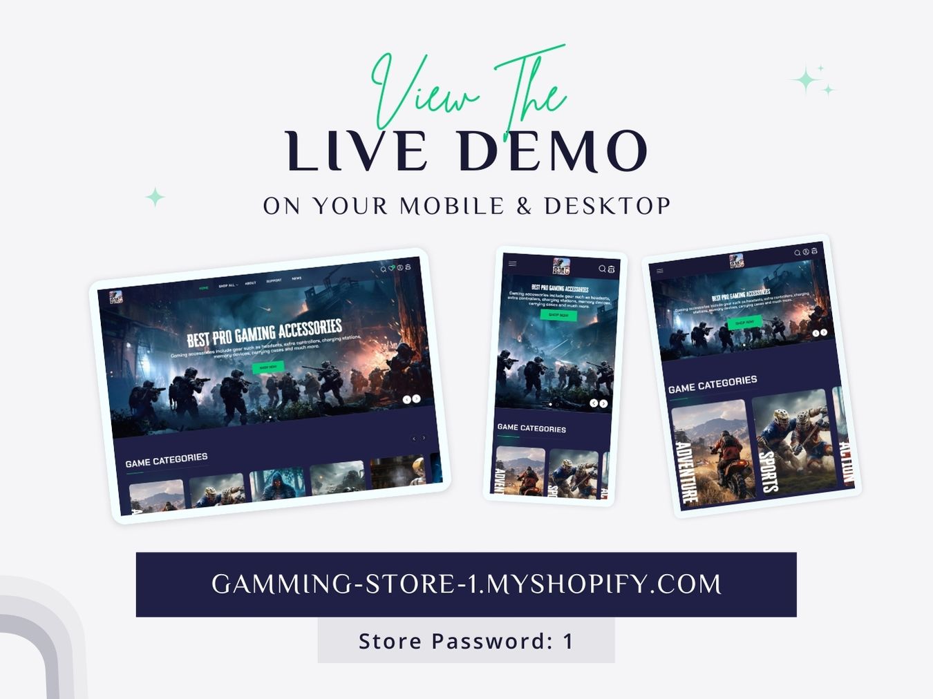 PMG - Gaming Gears Shopify 2.0 Theme