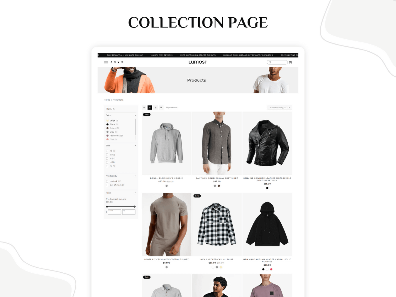 Lumost Fashion - Shopify Fashion Themes | Shopify 2.0 Theme