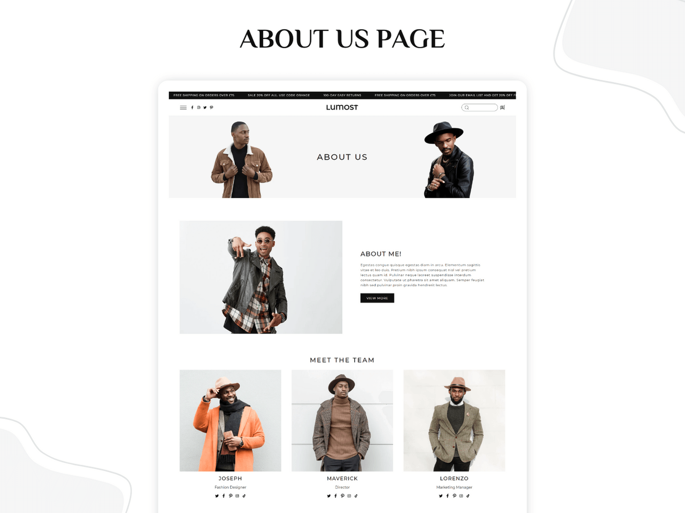 Lumost Fashion - Shopify Fashion Themes | Shopify 2.0 Theme