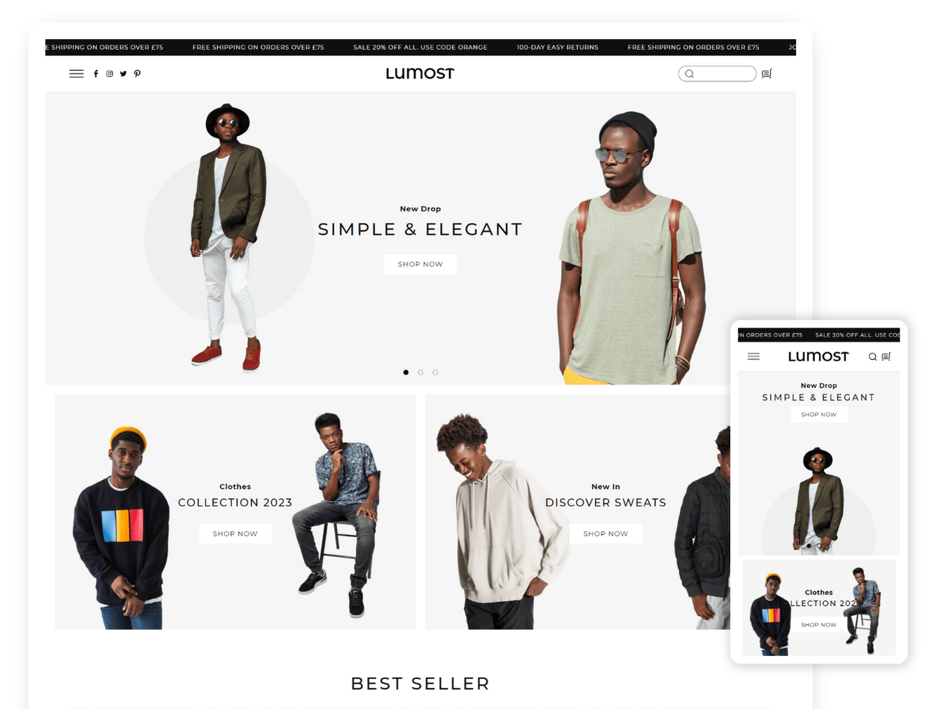 Lumost Fashion - Shopify Fashion Themes | Shopify 2.0 Theme