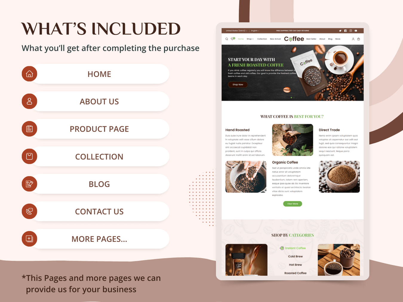 Showcase Your Coffee Blends