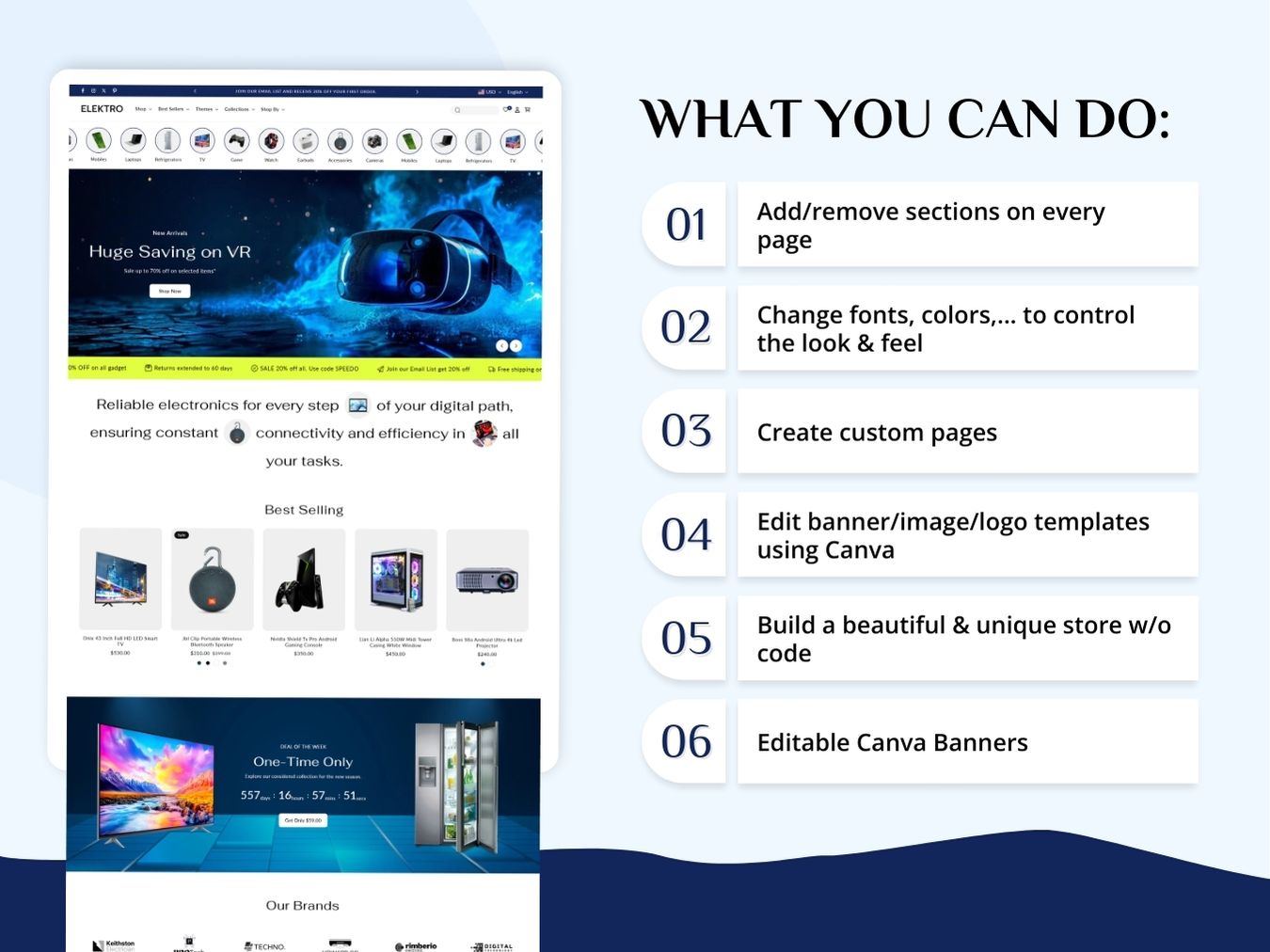 Elektro - Cutting-Edge Electronics Shopify 2.0 Template
