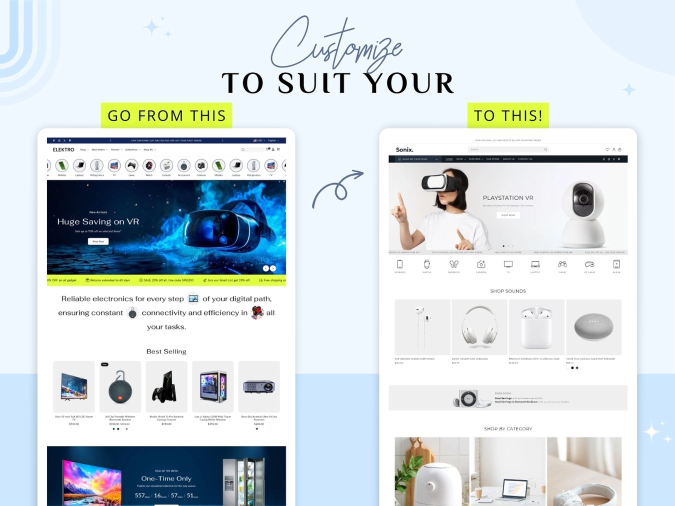 Elektro - Cutting-Edge Electronics Shopify 2.0 Template