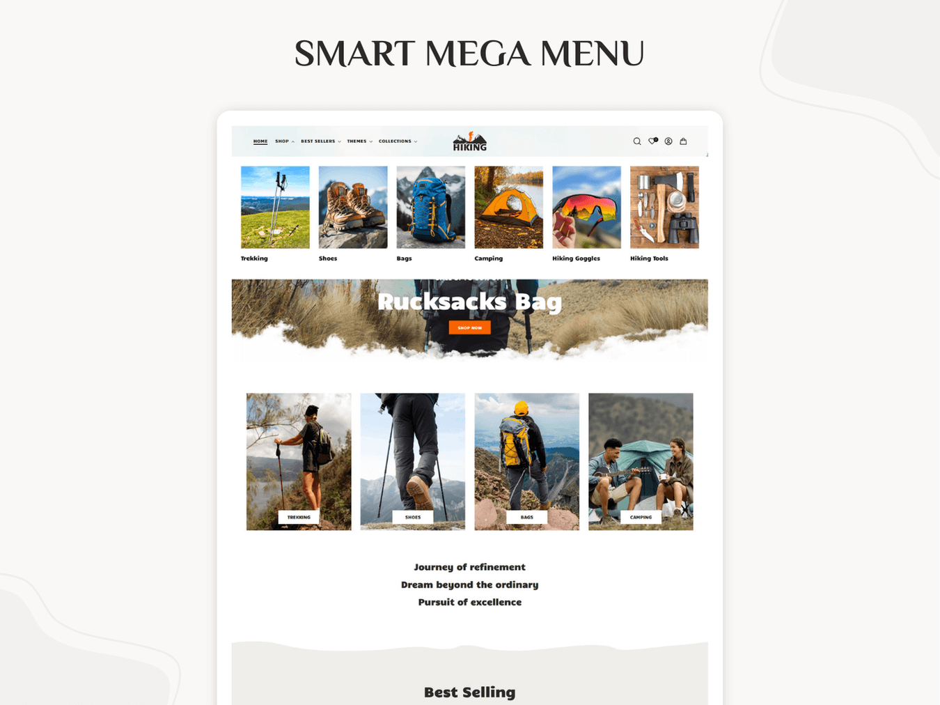 Hiking - Hiking & Mountain Trekking | Shopify 2.0 Theme