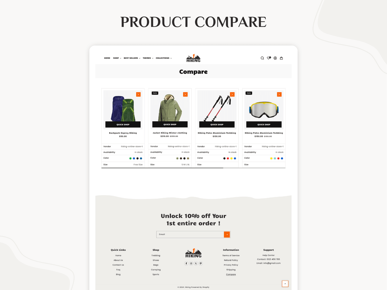 Hiking - Hiking & Mountain Trekking | Shopify 2.0 Theme