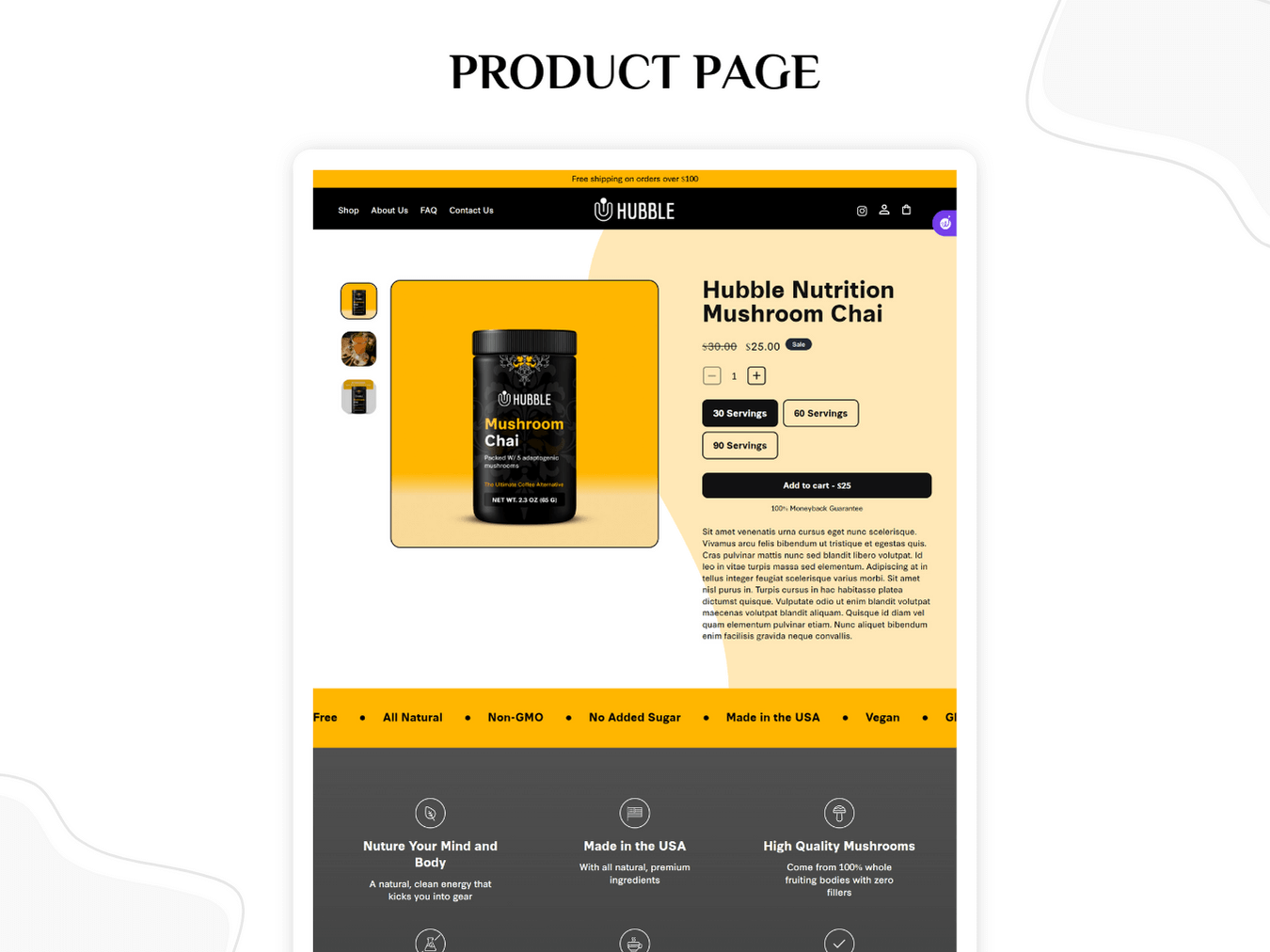 HUBBLE - Best Shopify Coffee Templates Store | Shopify 2.0 Templates