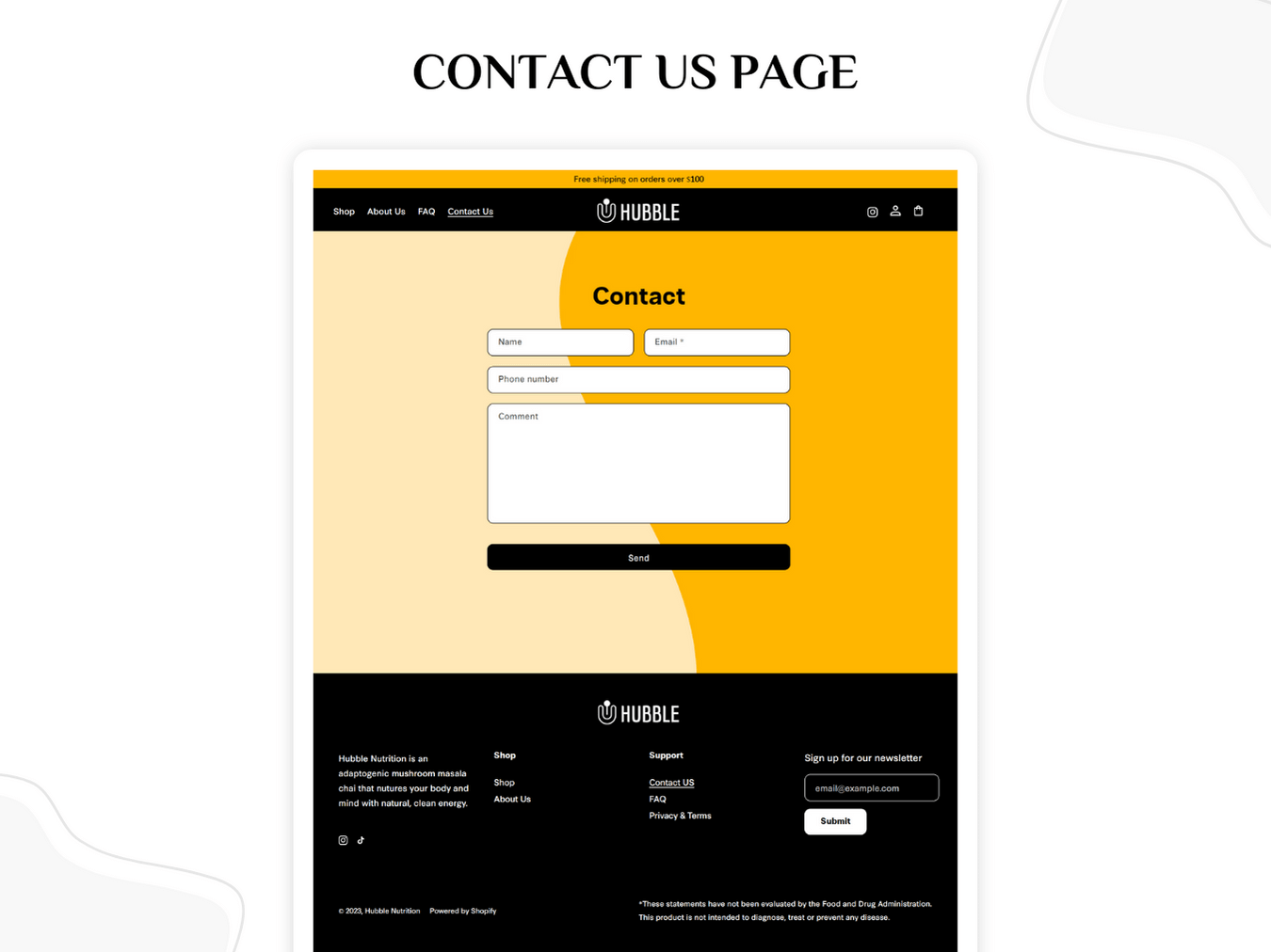 HUBBLE - Best Shopify Coffee Templates Store | Shopify 2.0 Templates