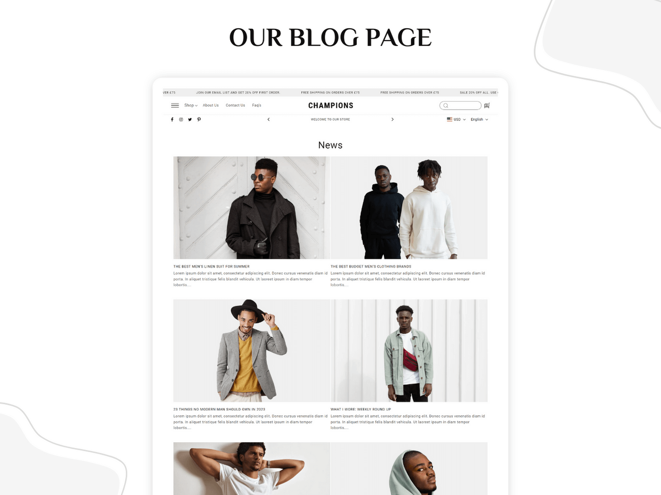 Best Shopify Clothing theme for Fashion Stores | Shopify 2.0 Theme