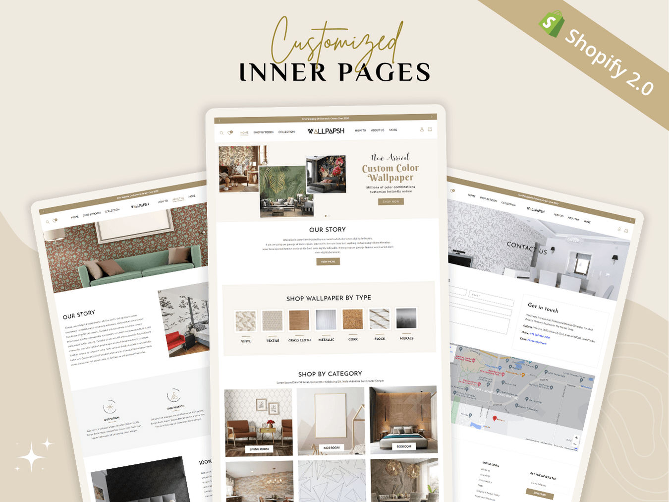WALLPAPSH - Premium Shopify Wallpaper Themes | Shopify 2.0 Theme