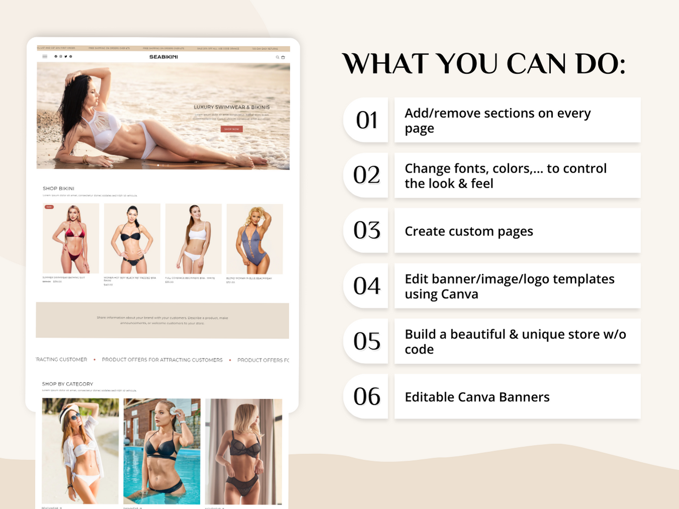 Seabikini - Shopify Bikini Themes | Shopify 2.0 Theme
