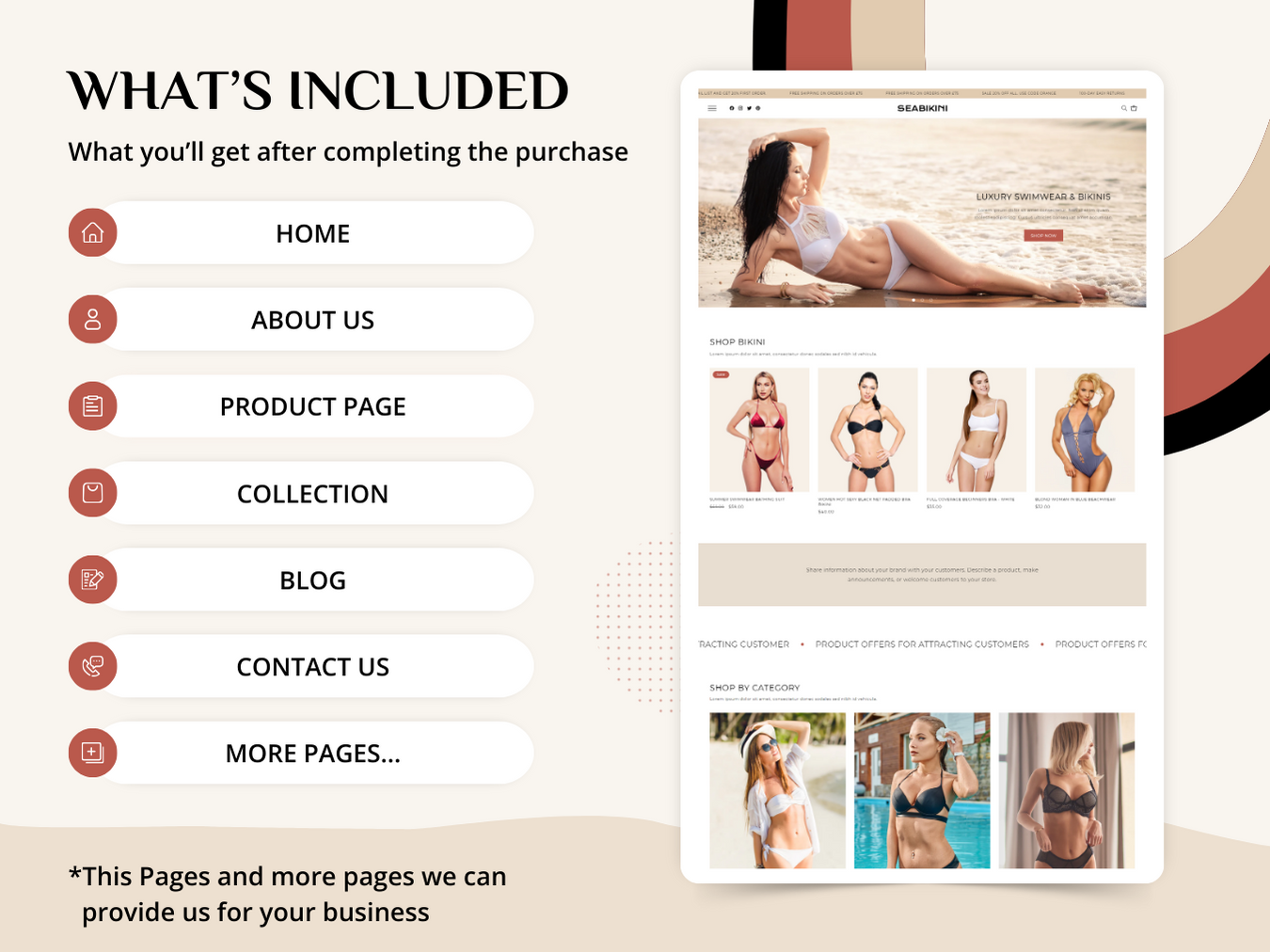 Seabikini - Shopify Bikini Themes | Shopify 2.0 Theme