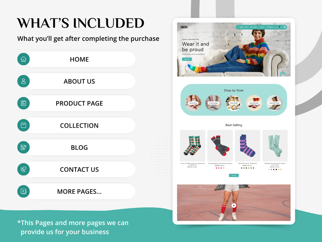 Socks And Fashion Shopify 2.0 Theme