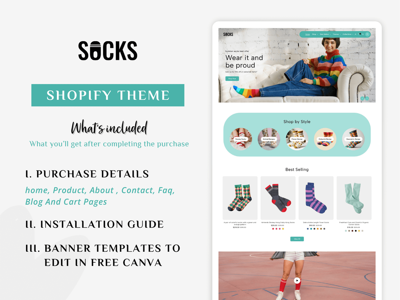 Socks And Fashion Shopify 2.0 Theme