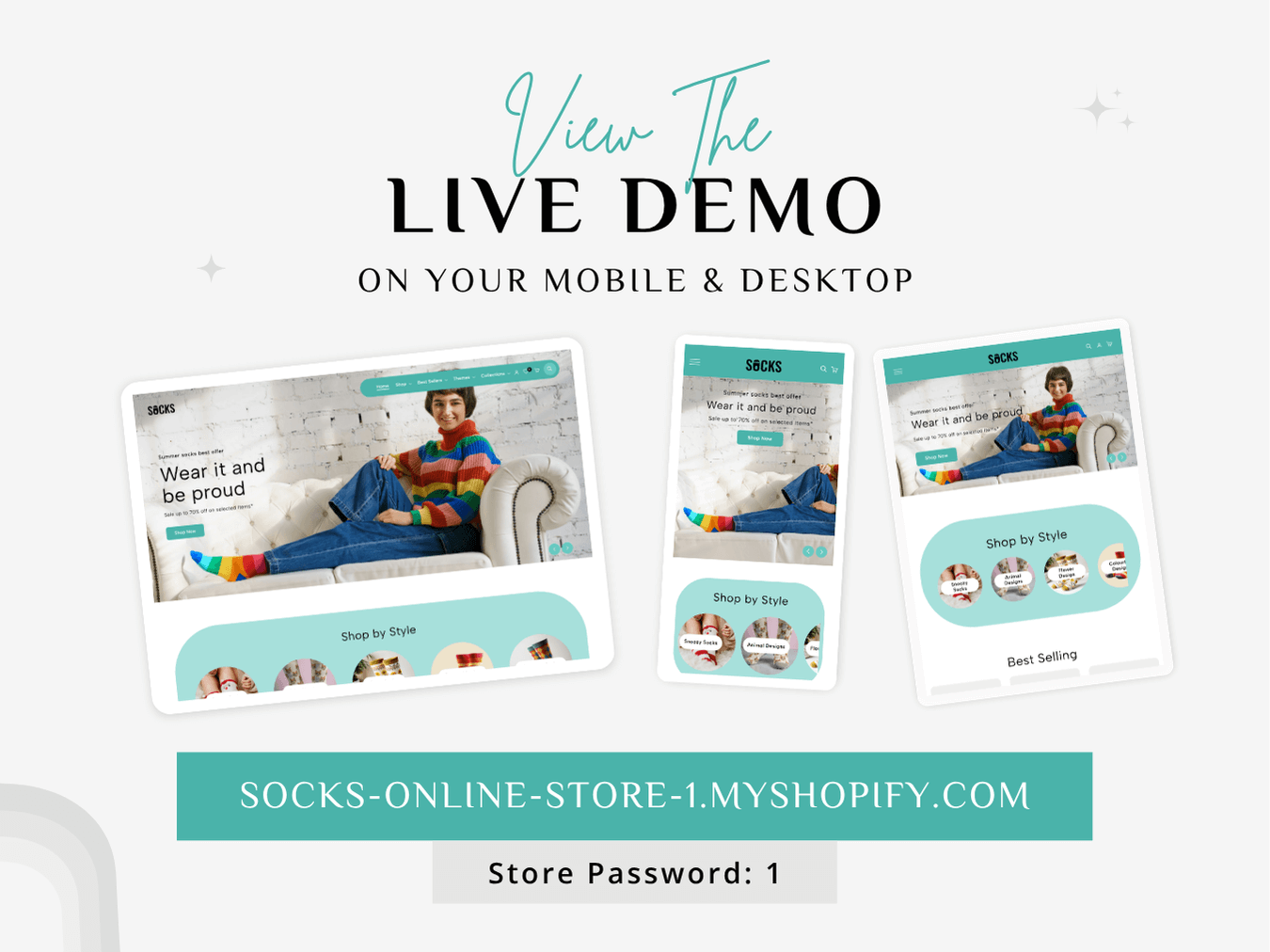 Socks And Fashion Shopify 2.0 Theme