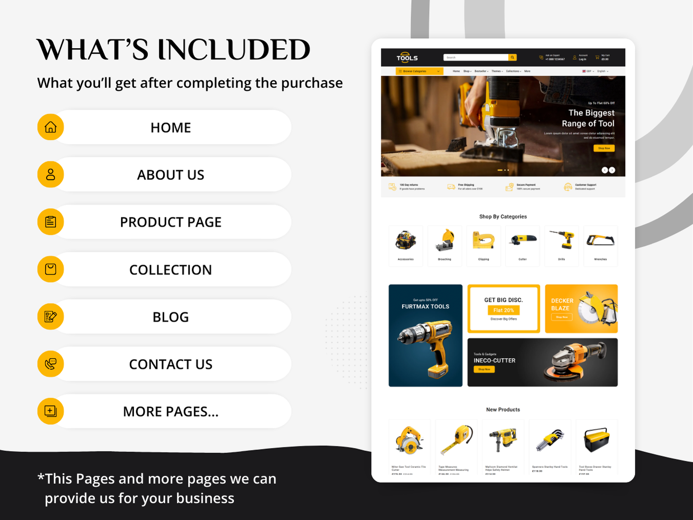 Tools - Shopify Tools Theme | Shopify 2.0 Theme