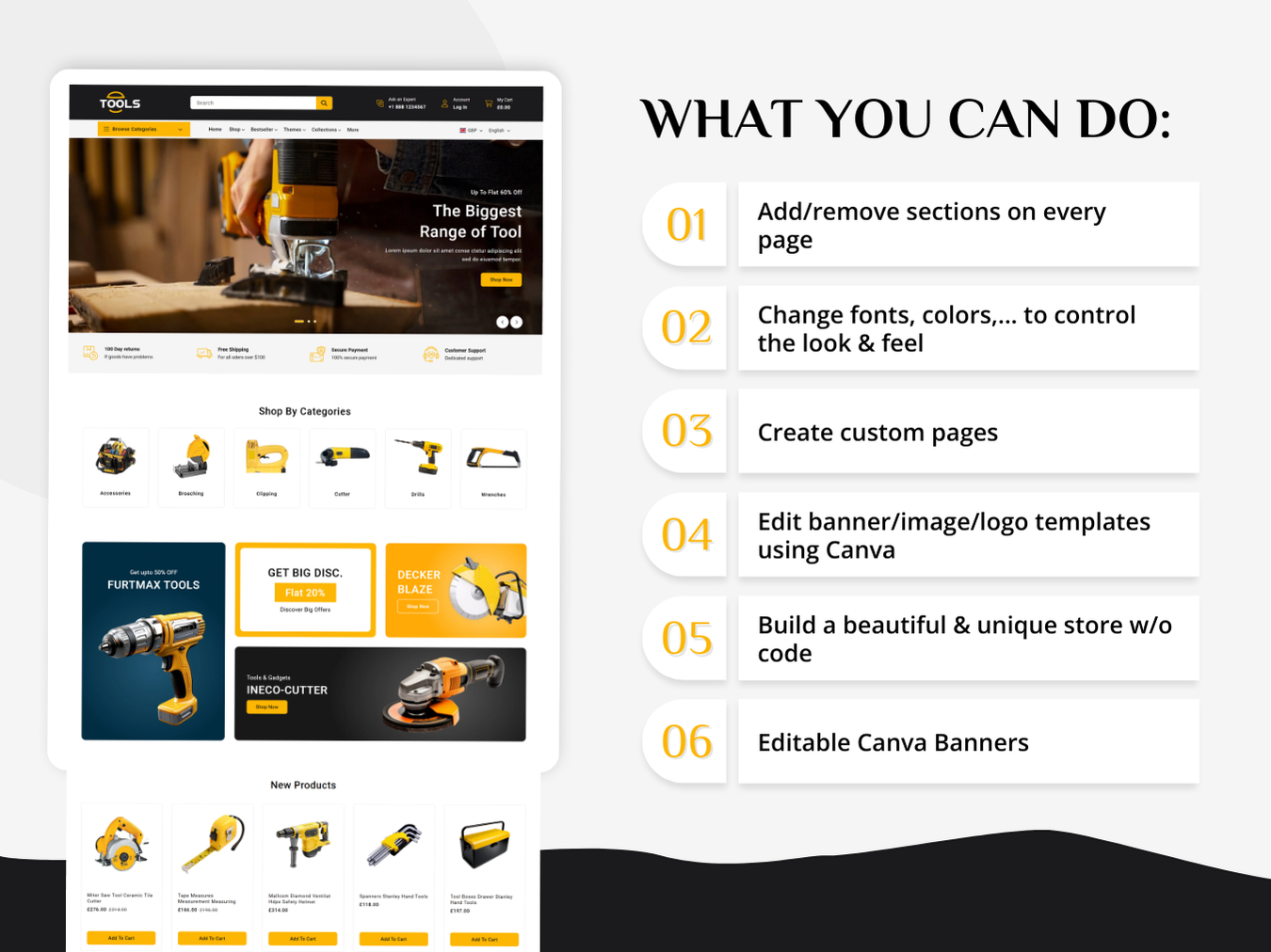 Tools - Shopify Tools Theme | Shopify 2.0 Theme