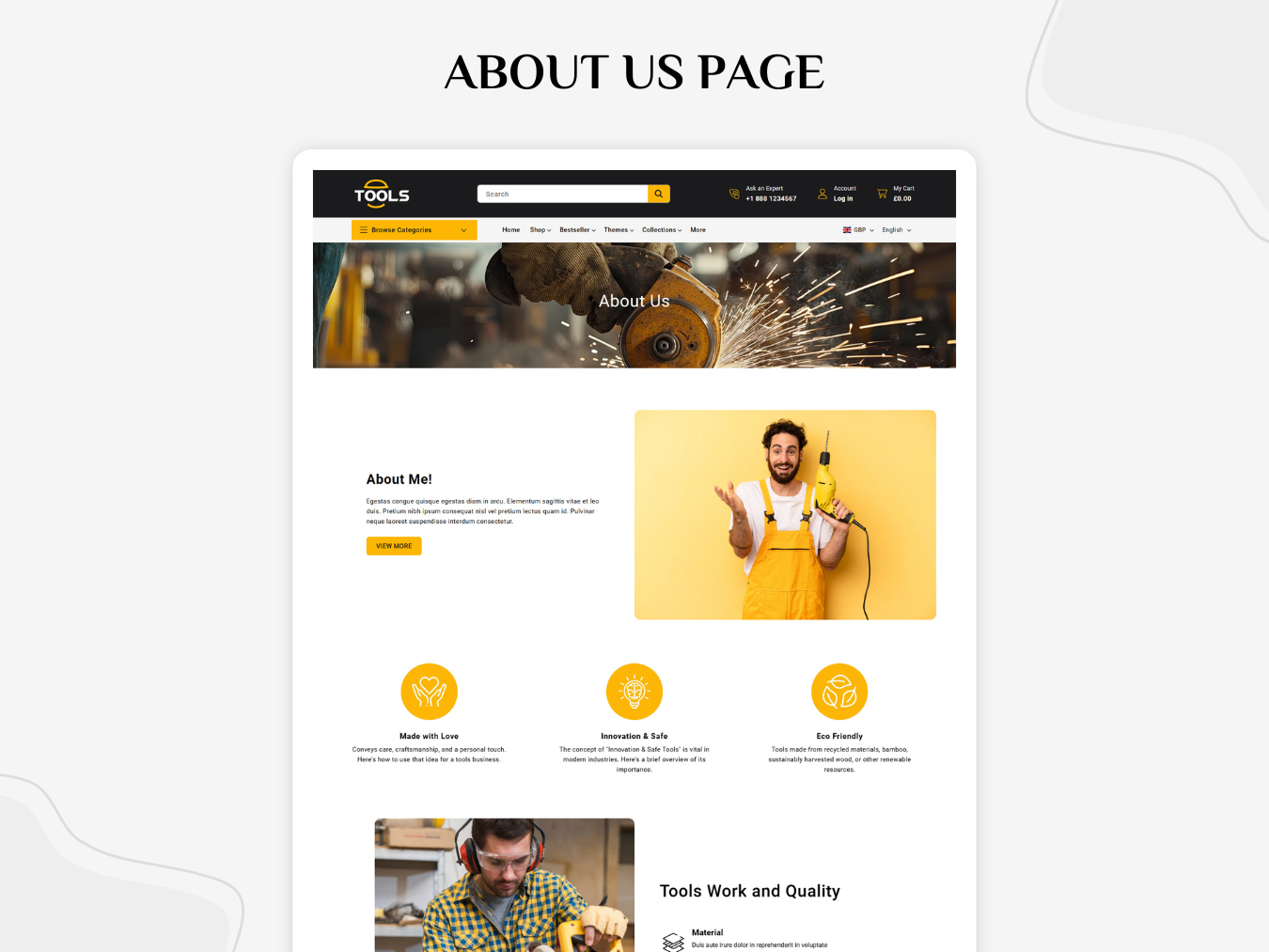 Tools - Shopify Tools Theme | Shopify 2.0 Theme