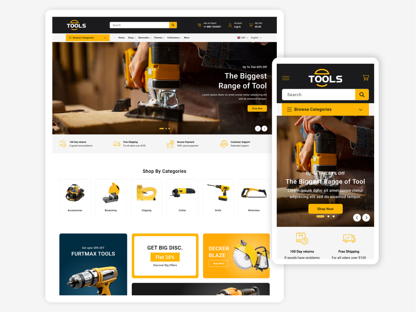 Tools - Shopify Tools Theme | Shopify 2.0 Theme