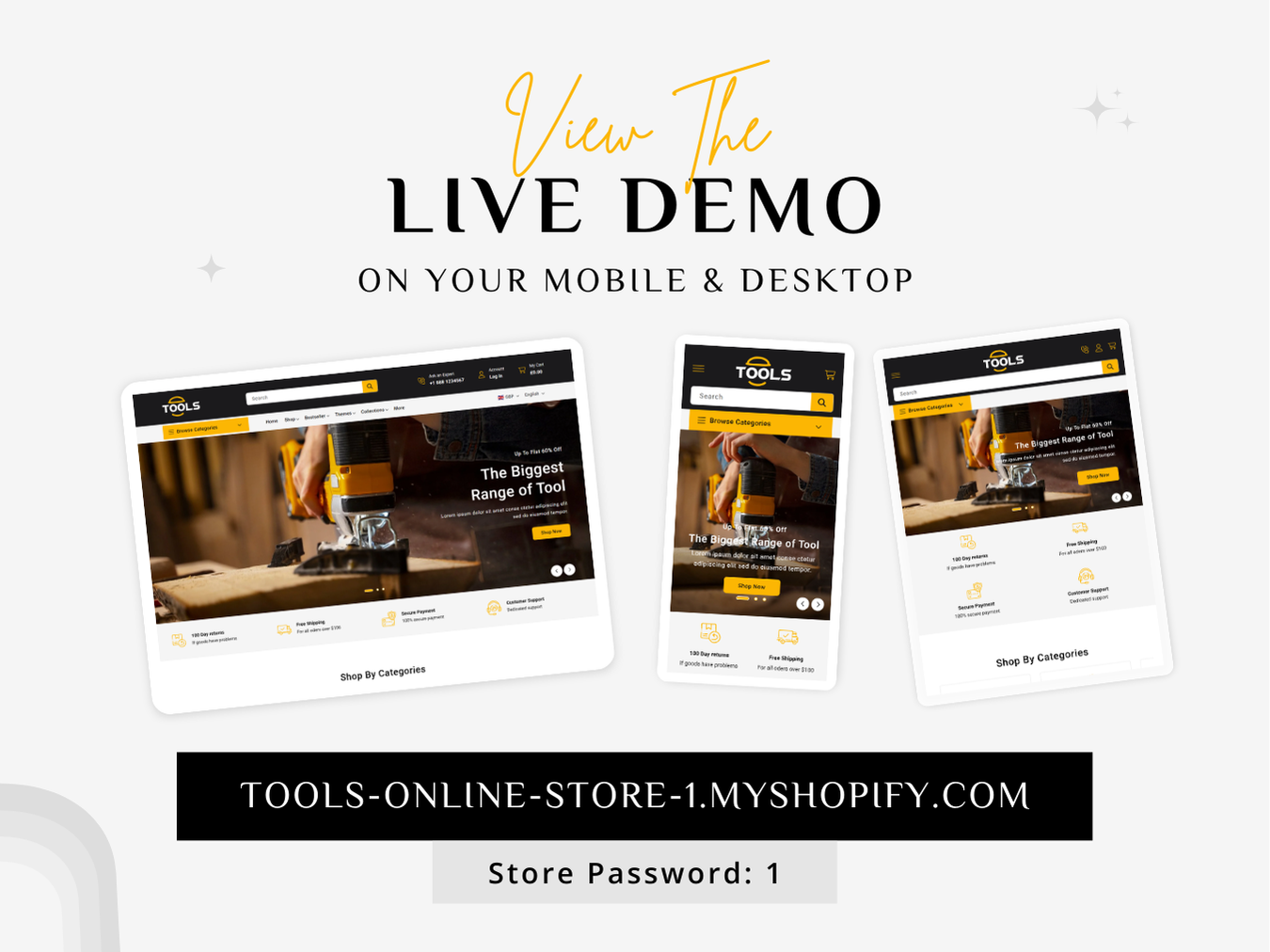 Tools - Shopify Tools Theme | Shopify 2.0 Theme