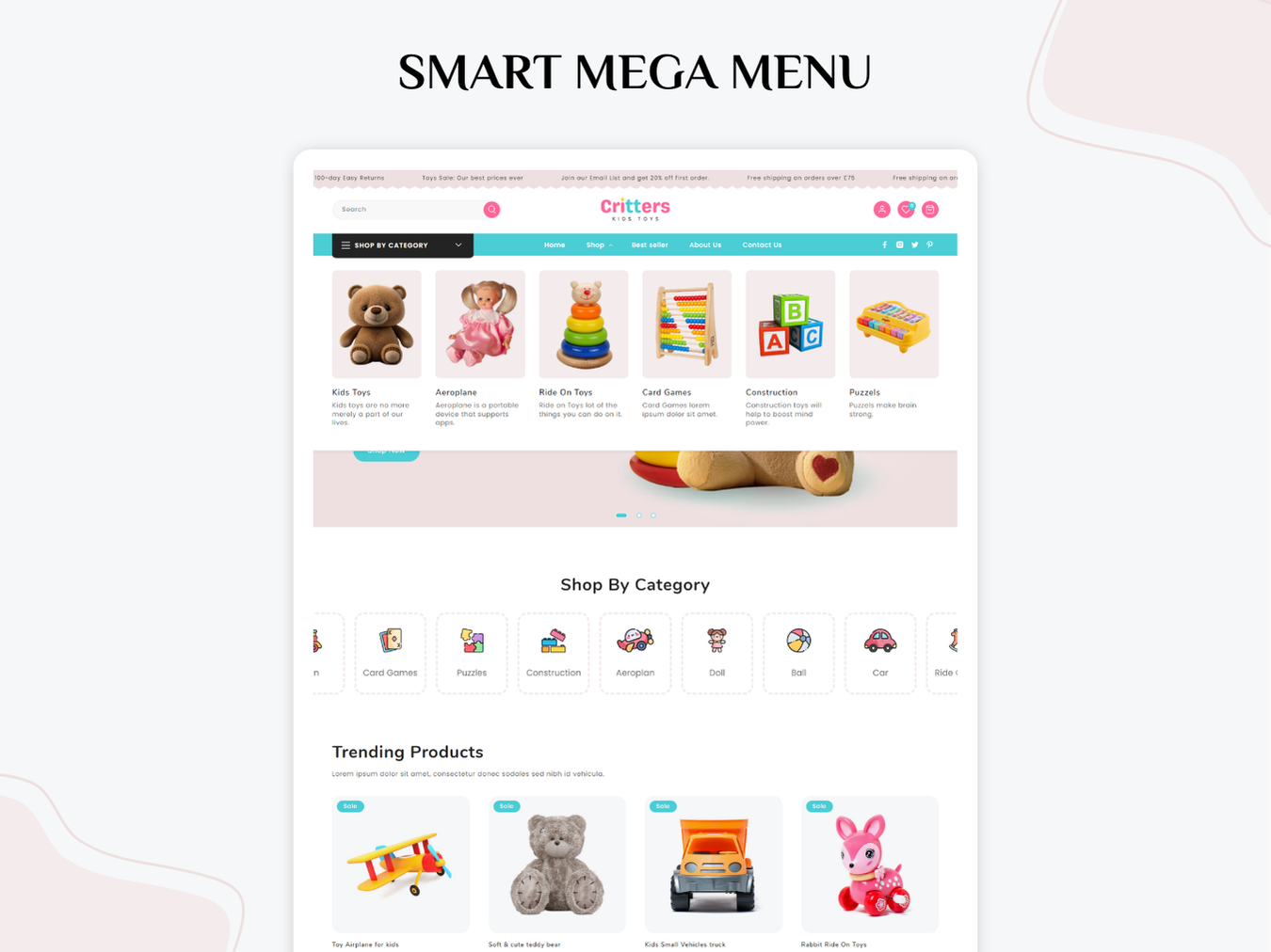 Critters Kids Toys - Best Toy Store for Kids | Shopify 2.0 Theme
