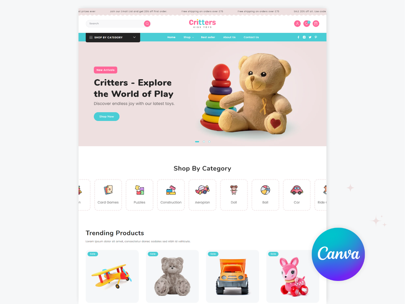 Critters Kids Toys - Best Toy Store for Kids | Shopify 2.0 Theme