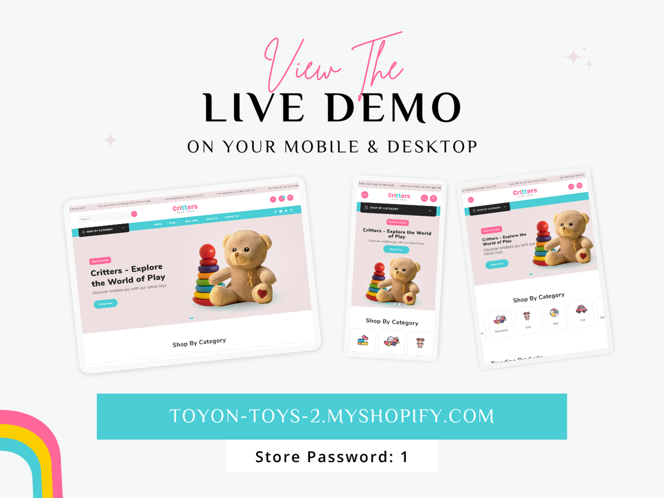 Critters Kids Toys - Best Toy Store for Kids | Shopify 2.0 Theme