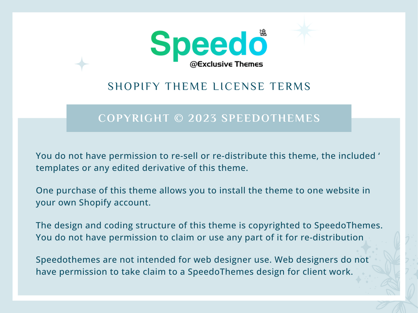 Toyon Toys Themes License