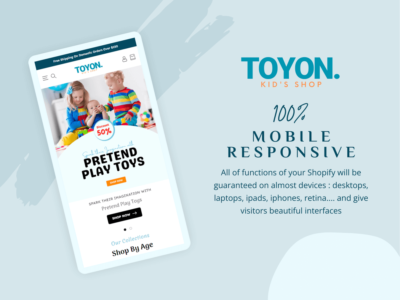 Toyon Toys Themes Mobile Pesponsive