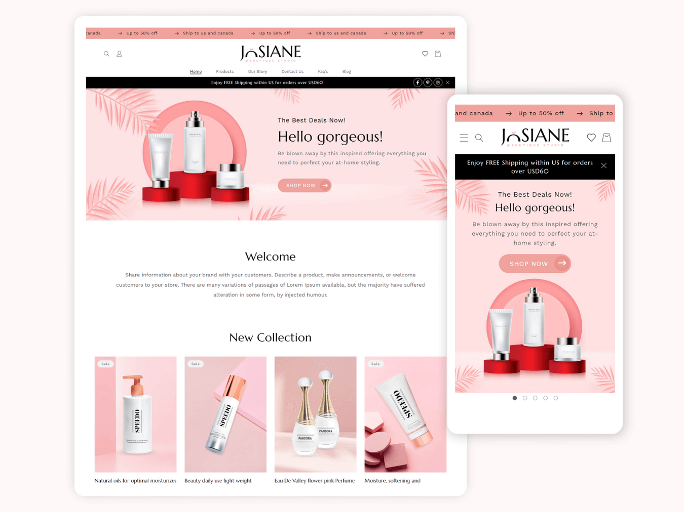 Shopify Beauty Templates