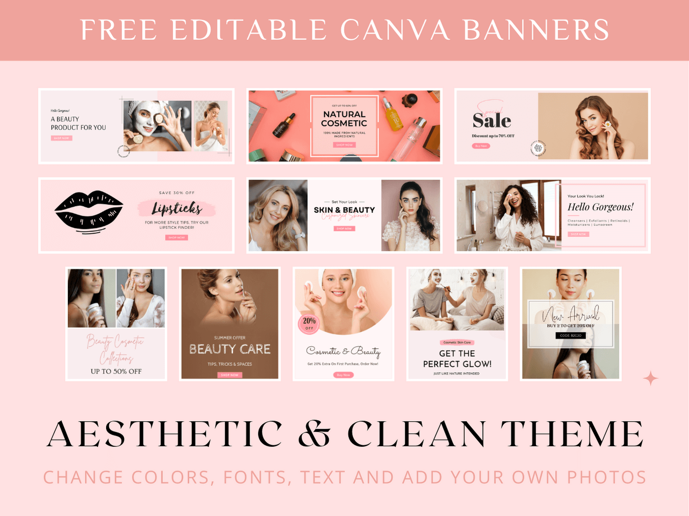 Captivating Beauty Theme Design