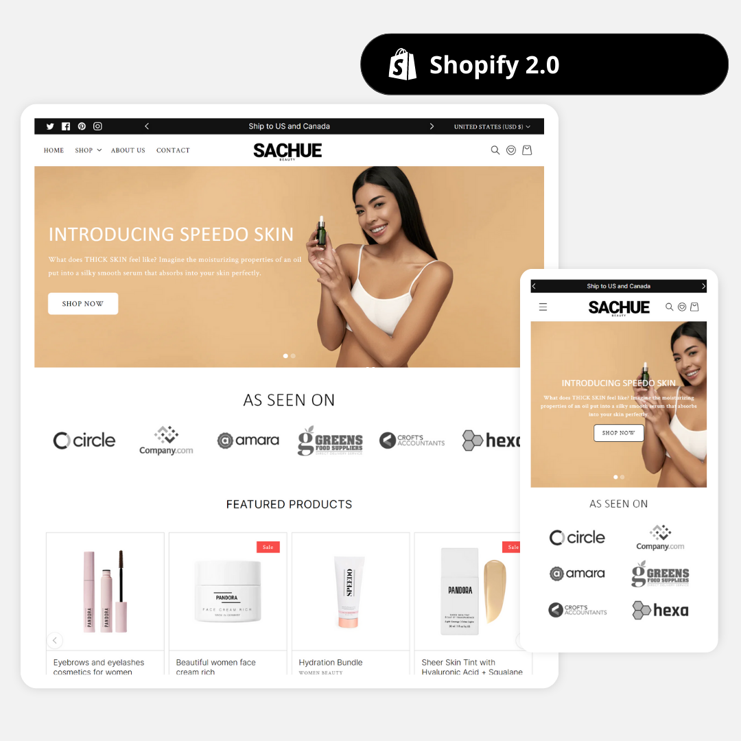 Shopify Themes For Online Store