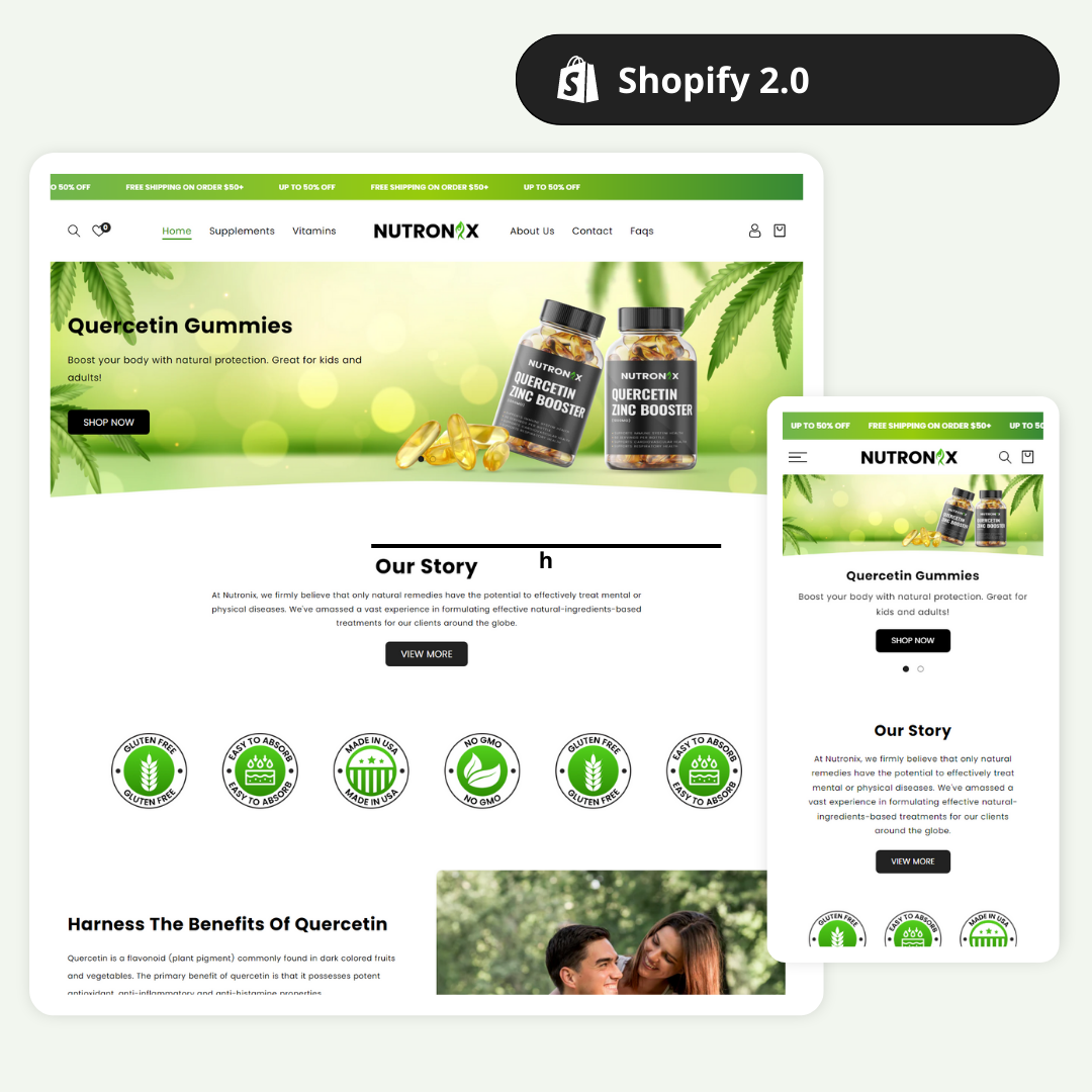 Elevate Your Health Store with Shopify Health Theme