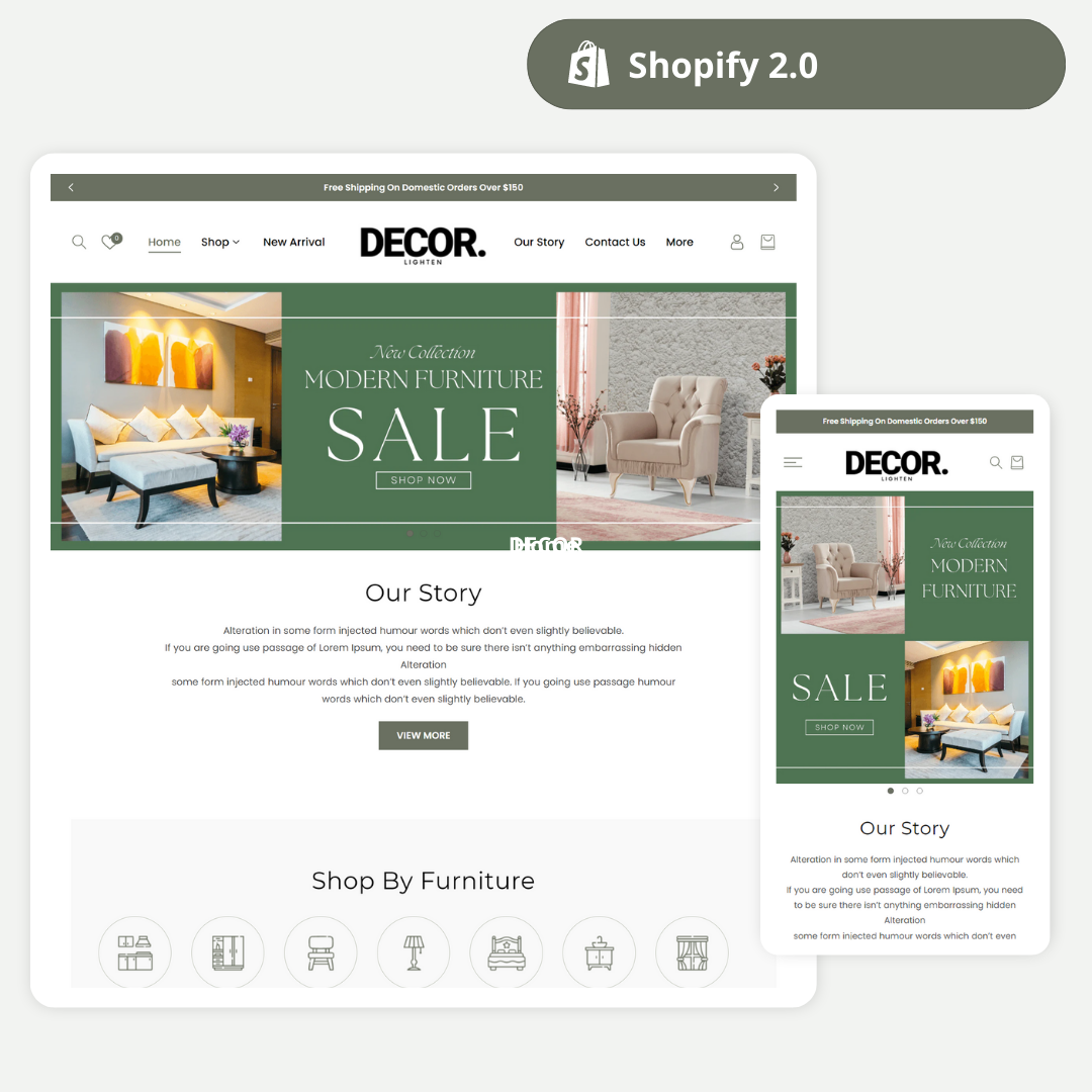 The World of Shopify Theme Store and Website Templates