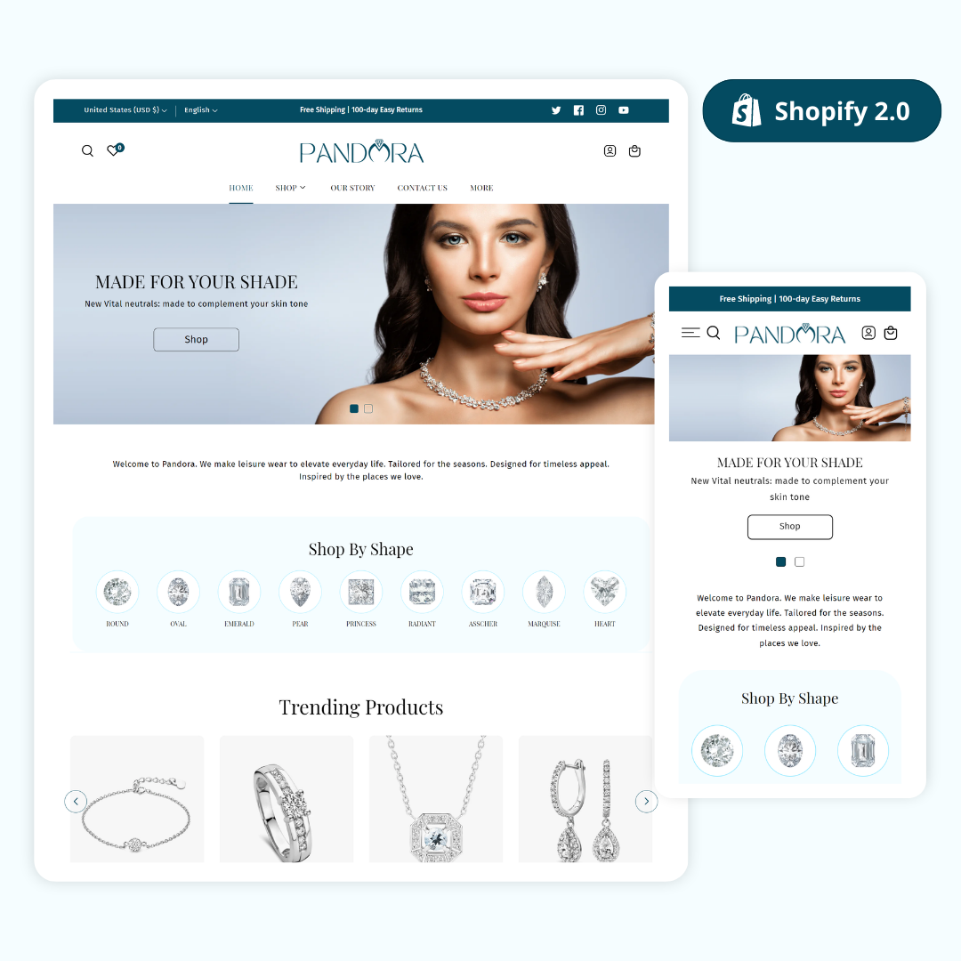 The Glamour of Online Shopify Jewelry Stores