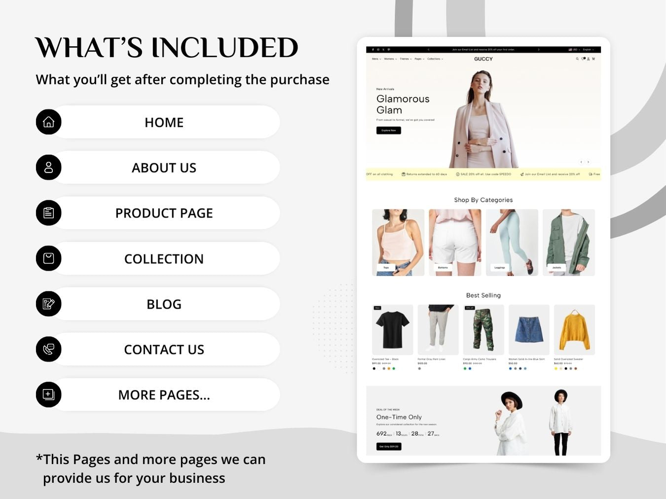 Guccy - Premium Fashion Shopify Template | O.S 2.0