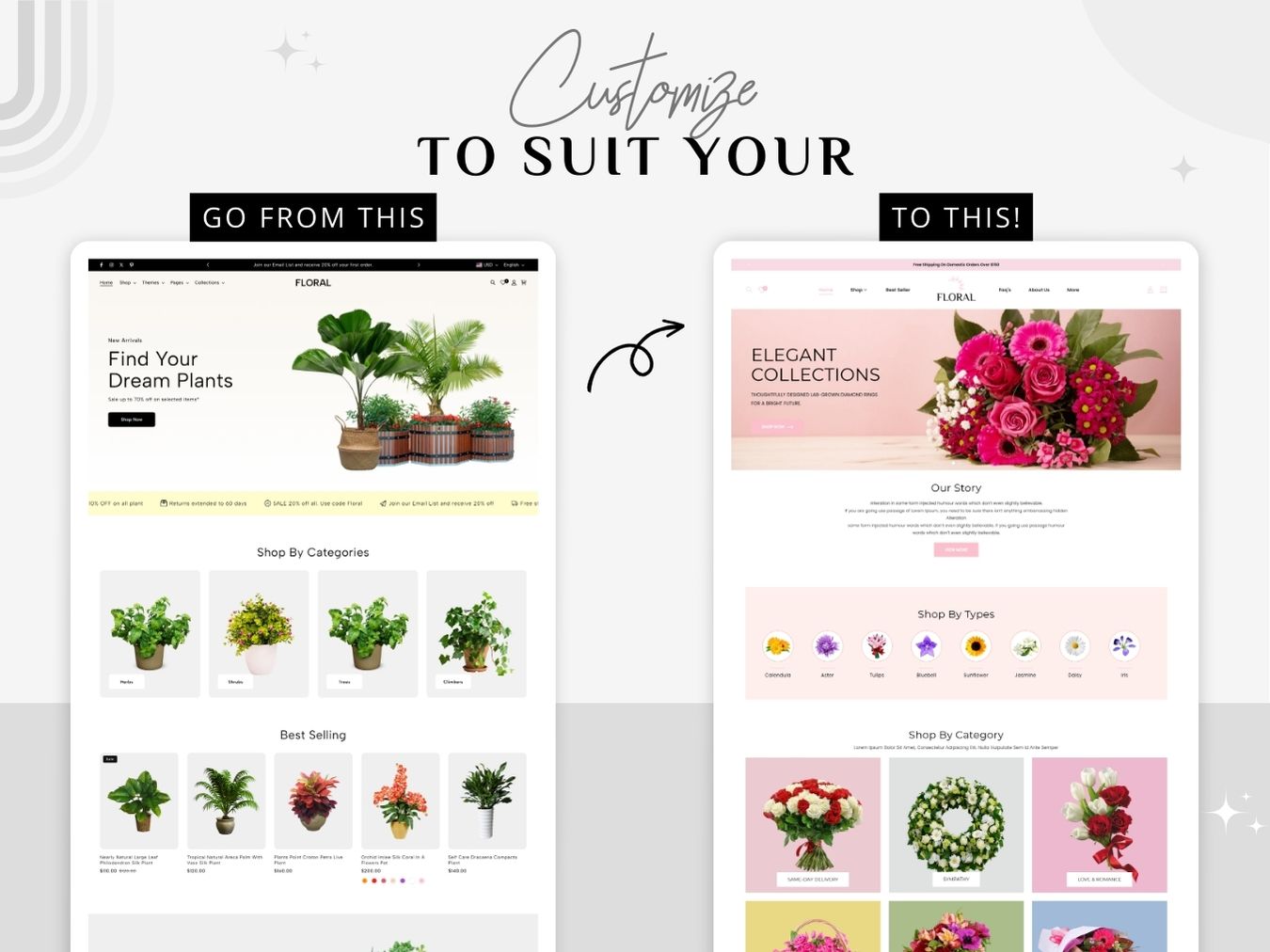 Plantrex - Beautiful Flower Shop Shopify Template | O.S 2.0