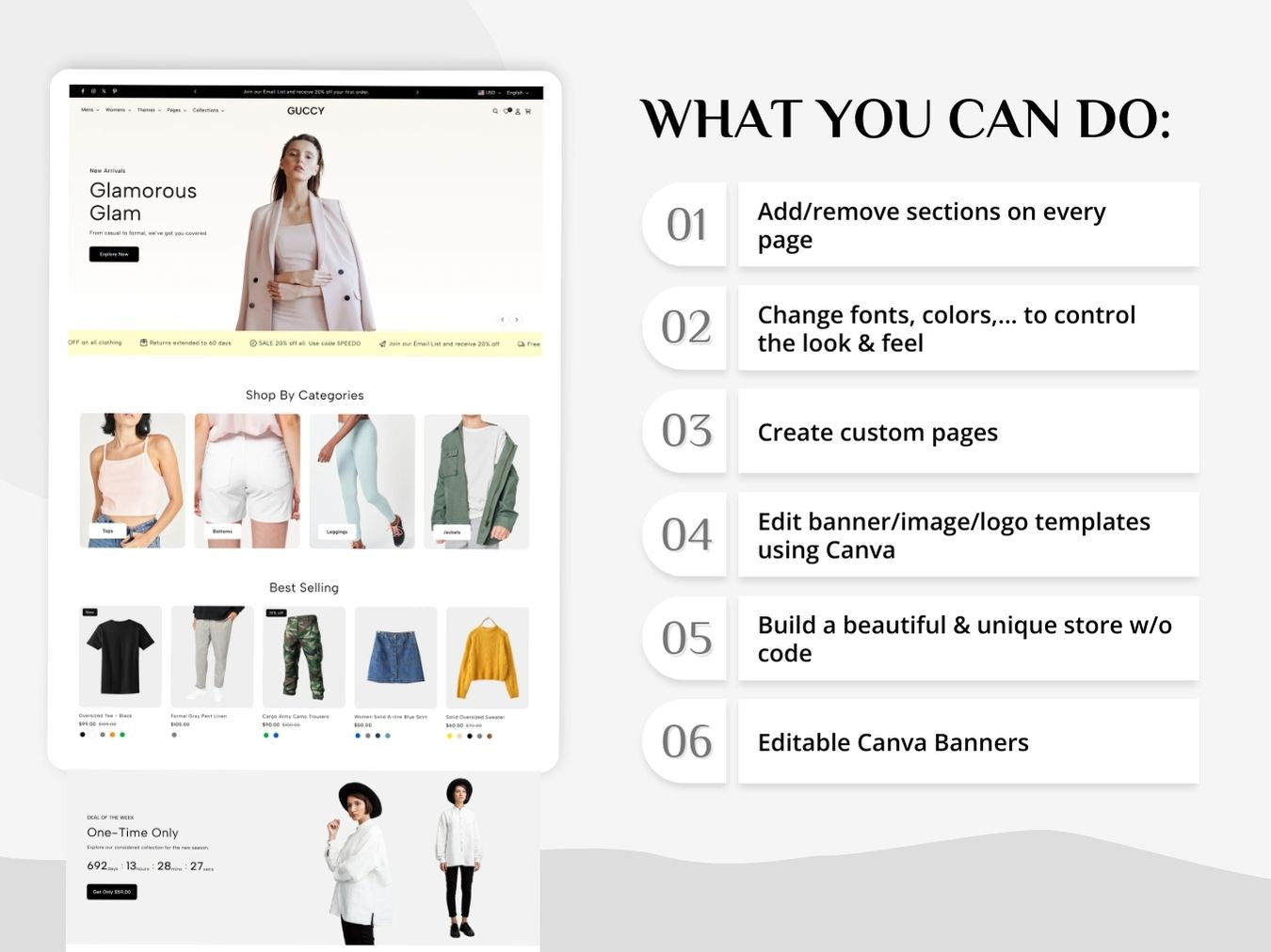 Guccy - Premium Fashion Shopify Template | O.S 2.0