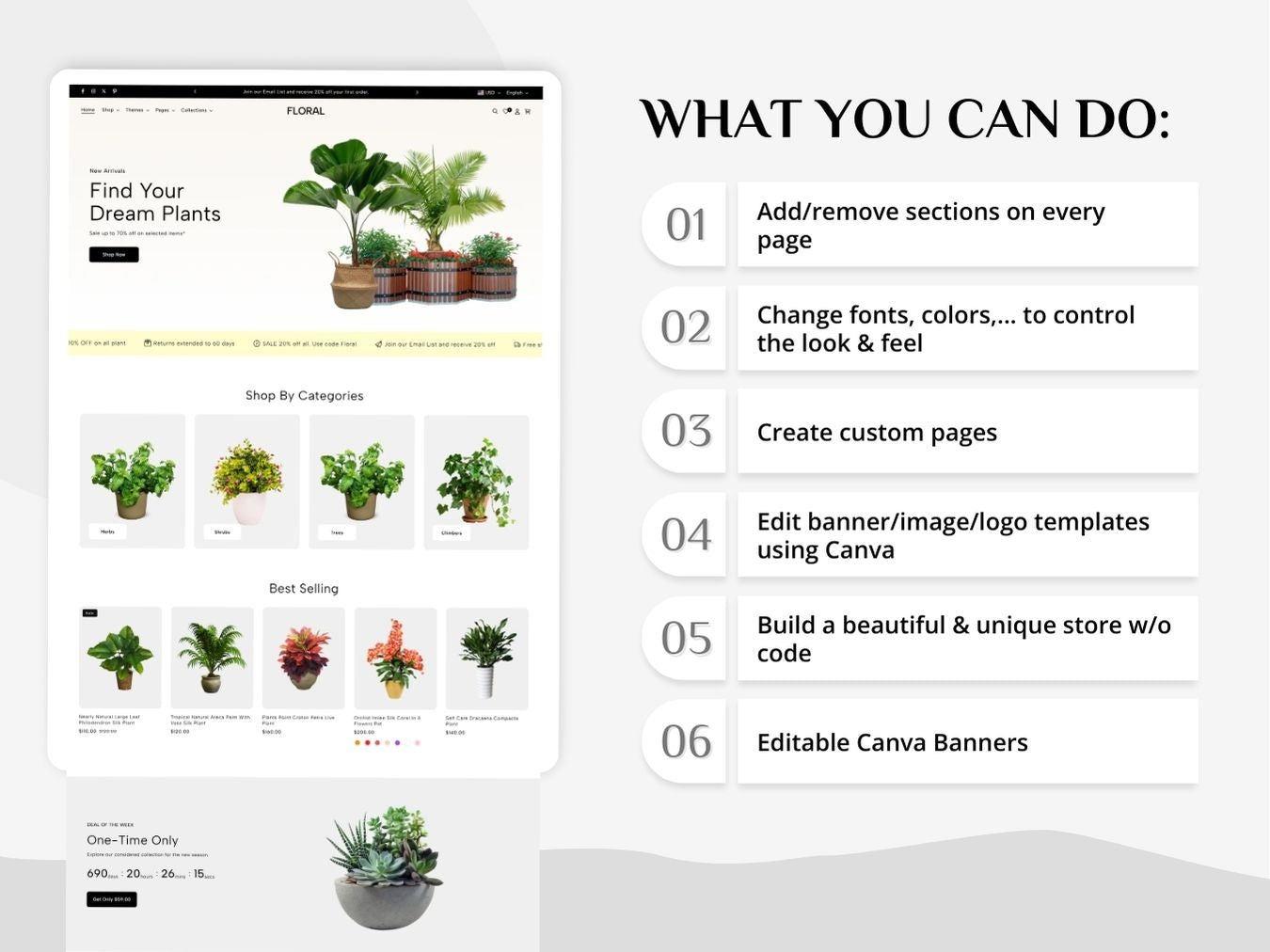 Plantrex - Beautiful Flower Shop Shopify Template | O.S 2.0