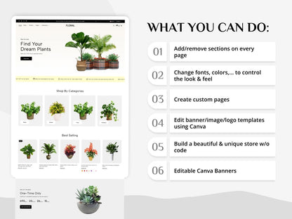 Plantrex - Beautiful Flower Shop Shopify Template | O.S 2.0