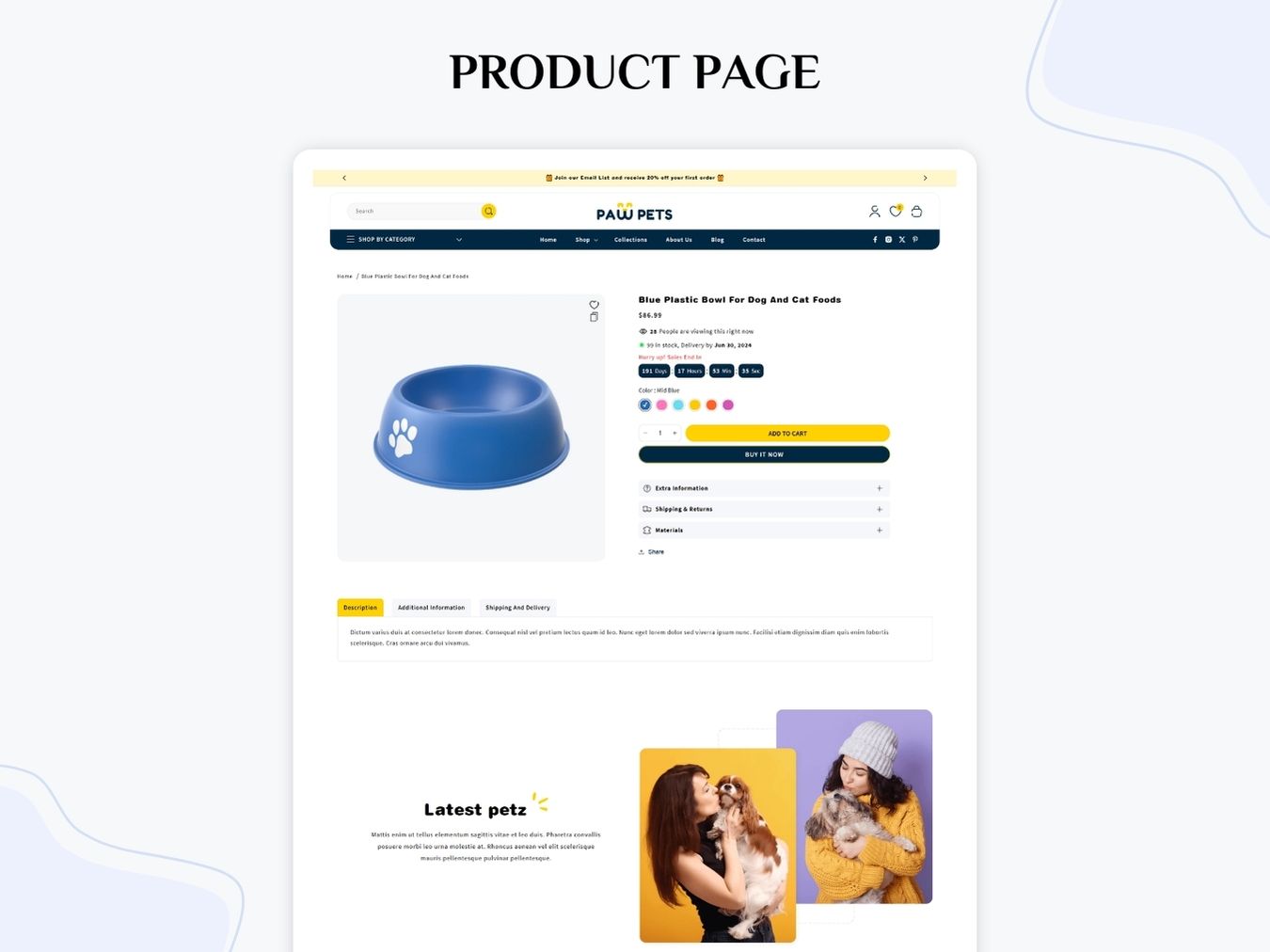 PawPets SHOP - Best Shopify Pet Themes Store | OS 2.0