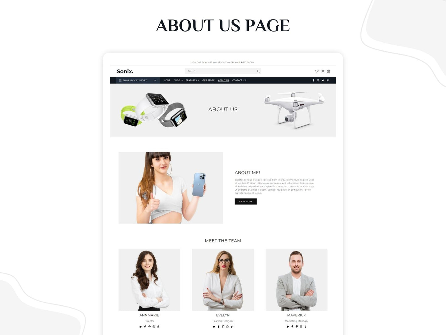 Sonix- Shopify Electronics Theme | Shopify OS 2.0