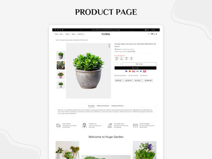 Plantrex - Beautiful Flower Shop Shopify Template | O.S 2.0