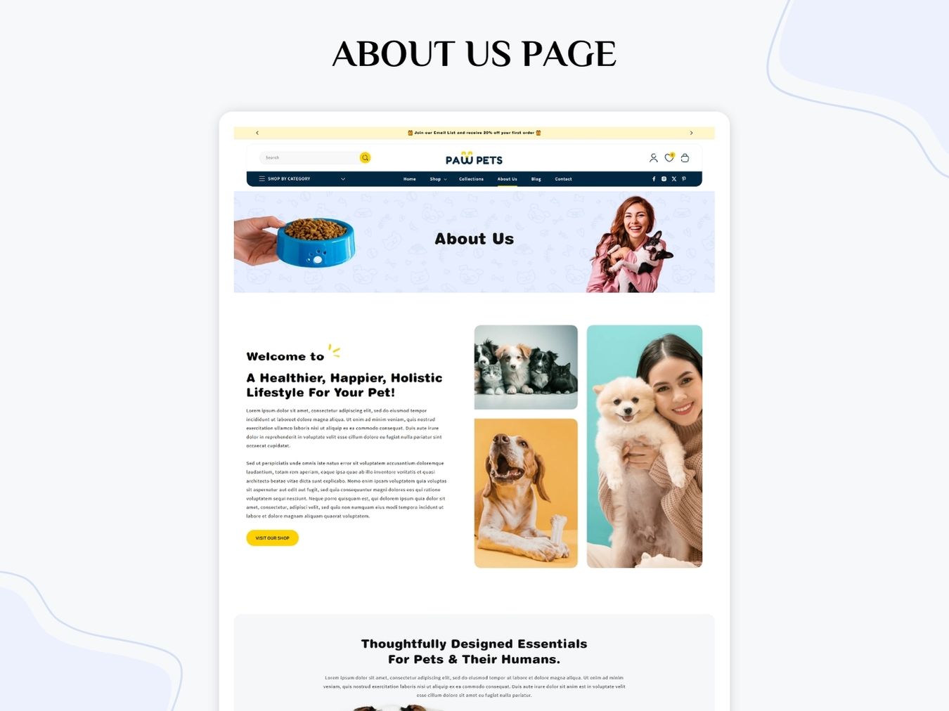 PawPets SHOP - Best Shopify Pet Themes Store | OS 2.0